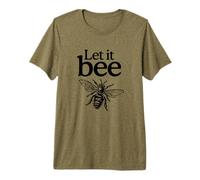Let it Bee (Nero) Apicoltore Maglietta Premium