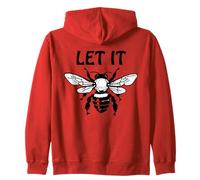 Let it Bee Sign,Be Kind Queen Bee Lovers Bee Kind Bee Design Felpa con Cappuccio