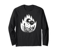 Let It Burn - Divertente allenamento in palestra Maglia a Manica