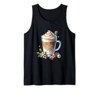 Let It Snow Coffee Latte Decor for Women Cute Winter Canotta