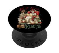 Let It Snow Leggerò Skeleton Books PopSockets PopGrip Adesivo