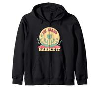 Let Karma Handle It Frog Toad Yoga Regalo Uomini Donne Bambini Felpa con Cappuccio
