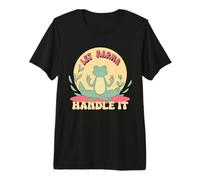 Let Karma Handle It Frog Toad Yoga Regalo Uomini Donne Bambini Maglietta Premium