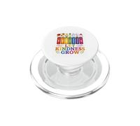 Let Kindness Grow Rainbow Books Fiori Gentilezza Orgoglio PopSockets PopGrip per MagSafe