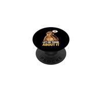 Let Me Think About It Pondering Monkey Question Mark Sarcasm PopSockets PopGrip Adesivo