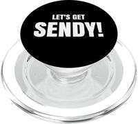 Let’s Get Sendy High Energy Hype Slogan PopSockets PopGrip per MagSafe