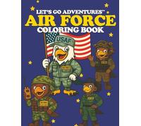 LET’S GO ADVENTURES™ AIR FORCE FALCONS Coloring Book
