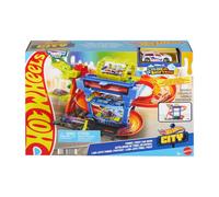 Let s Race Netflix Autolavaggio con Tunnel playset con pista e tunnel che