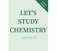 Let’s Study Chemistry: Lined Notebook for Class Notes, Experiments & Study | 110 Pages | 8.5 x 11 inches