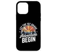 Let the 1st Grade Adventure Begin First Grade Teacher Custodia per iPhone 12 mini