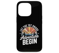 Let the 1st Grade Adventure Begin First Grade Teacher Custodia per iPhone 13 Pro