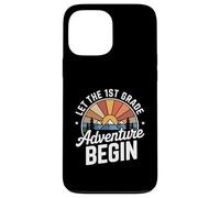Let the 1st Grade Adventure Begin First Grade Teacher Custodia per iPhone 13 Pro Max