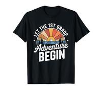 Let the 1st Grade Adventure Begin First Grade Teacher Maglietta