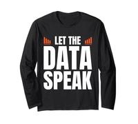 Let The Data Speak Analyst Statistician Maglia a Manica