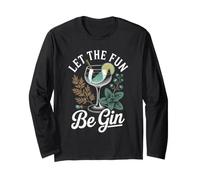 Let The Fun Be Gin & Tonic Amante Cocktail Aperitivo Gin Maglia a Manica
