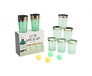 Let The Games Be-Gin Ping Pong Gin Party Drinking Game