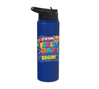 Let the games Begin Field Day Stainless Steel Insulated Water Bottle