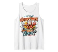 Let The Good Times Bollire Divertenti Crawfish Mudbug Crawdads Canotta