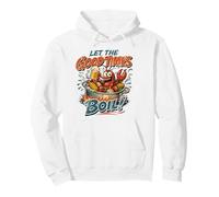 Let The Good Times Bollire Divertenti Crawfish Mudbug Crawdads Felpa con Cappuccio
