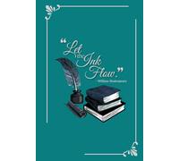 “Let the Ink Flow” Elegant, Vintage Journal with Inspirational Quote - Teal