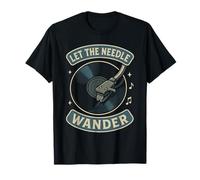 Let The Needle Wander Amanti dei Dischi in Vinile Maglietta