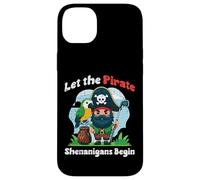 Let The Pirate Shenanigans Begin Golf Cute Boys Kids Bambino Custodia per iPhone 14 Plus