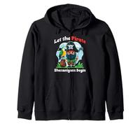 Let The Pirate Shenanigans Begin Golf Cute Boys Kids Bambino Felpa con Cappuccio