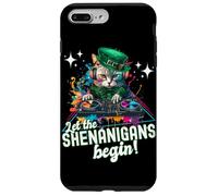 Let the Shenanigans Begin! DJ Cat Music St Patrick’s Humor Custodia per iPhone 7 Plus/8 Plus