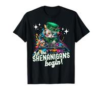 Let The Shenanigans Begin! DJ Cat Music St Patrick’s Humor Maglietta