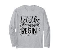 Let The Shenanigans Begin | St Patricks Day Maglia a Manica