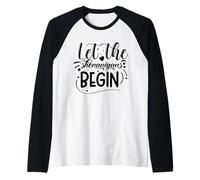 Let The Shenanigans Begin | St Patricks Day Maglia con Maniche Raglan