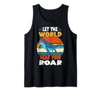 Let The World Hear Your Roar Mosasaurus Reptiles Lovers Canotta