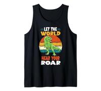 Let The World Hear Your Roar Tyrannosaurus Dinsosaur Trex Canotta