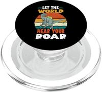 Let The World Hear Your Roar Velociraptor Dinsosaur Lovers PopSockets PopGrip per MagSafe