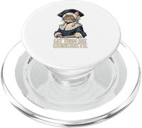 Let Them Eat Cemento Calcestruzzo Meme Marie Antoinette Cat PopSockets PopGrip per MagSafe