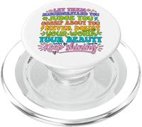 Let Them Misunderstand You Motivational Inspirational Citazione PopSockets PopGrip per MagSafe