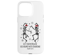 Let Them Praise His Name with Dancing Christmas Psalm 149:3 Custodia per iPhone 15 Pro Max