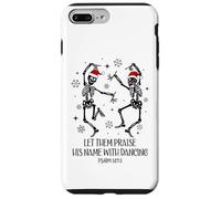 Let Them Praise His Name with Dancing Christmas Psalm 149:3 Custodia per iPhone 7 Plus/8 Plus