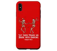 Let Them Praise His Name with Dancing Christmas Psalm 149:3 Custodia per iPhone XS Max