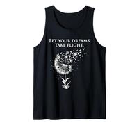 Let your dreams take flight Dandelion Lovers Citazione Canotta