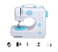 LetCart 505 Macchina da Cucire Elettrica Portatile con 12 Punti Regolabili, Mini Macchina da Cucire per Principianti e Bambini, Cucitrice Portatile per Creativo, Professionale, Braccio Libero (Blu)
