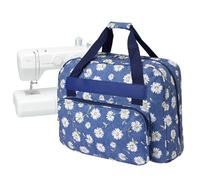 LetCart Borsa per macchina da cucire, borsa universale con tasche, maniglie imbottite, organizer per la maggior parte delle macchine da cucire standard