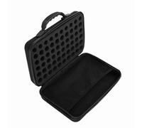 LetCart Essential Oil Carrying Case,Oils Carrying Case Roller Bottle Hard Shell Case 60 Bottles Storage Organizer (Black)