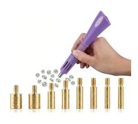 LetCart Hotfix Applicatore con 7 punte per applicatore, Hot Fixed Gemme Craft Applicator per pittura con diamanti, applicatore di strass, strumento per abiti da sposa, vestiti, custodie per telefoni