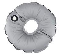 LetCart Ombrello rotondo pieghevole portatile per esterni, con piuma, con base per peso, riempito con acqua