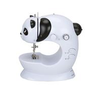 LetCart Sewing Machine Mini Sewing Machine for Beginners, Macchina da cucire compatta Dual Corrente - Macchina da cucire elettrica a doppio filo, 2 velocità per principianti (25 x 20,5 x 11 cm)