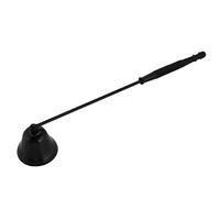 LetCart Stainless Steel Candle Snuffer Wick Trimmer Bell Shaped Candle Cover Durable Proof Hand Tool for Home Decor Candle Lovers Black Silver Gold Rose Gold 1Pcs (Black)