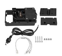 LetCart Supporto per telefono con caricatore USB per moto, supporto antiurto per dispositivi da 4 a 6,3 pollici, compatibile con R1200GS LC/Adventure, S1000XR, R1200RS (2013-2017)