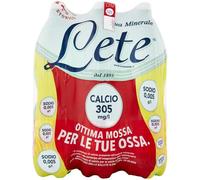 Lete Channel Acqua Minerale Effervescente Naturale - 6 x 1.5 L