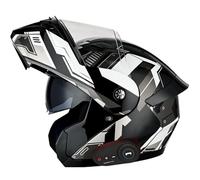 Letetexi Casco Modulare Moto Bluetooth Integrato Certificazione ECE Caschi Modulari Apribili Dual Visor Anti-Fog Caschi, Casco Moto Integrale Full Face Freddo per Uomini Donne 57~64cm